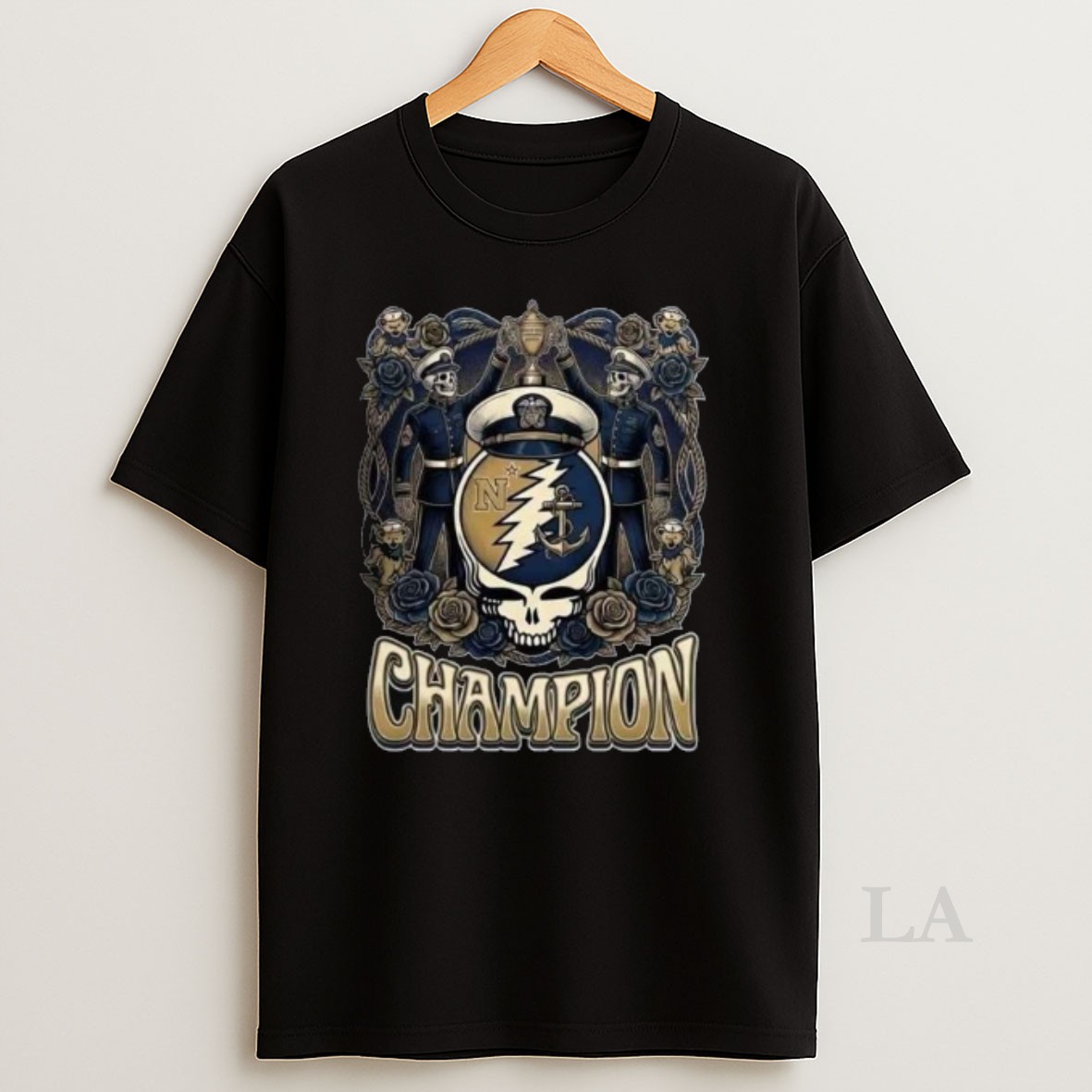 Original 126th Army Navy Game And Commander In Chiefs Trophy Championship 2025 On December 13 2025 Navy Midshipmen Winner Congratulation X Grateful Dead Collab Football Long Sleve Shirt