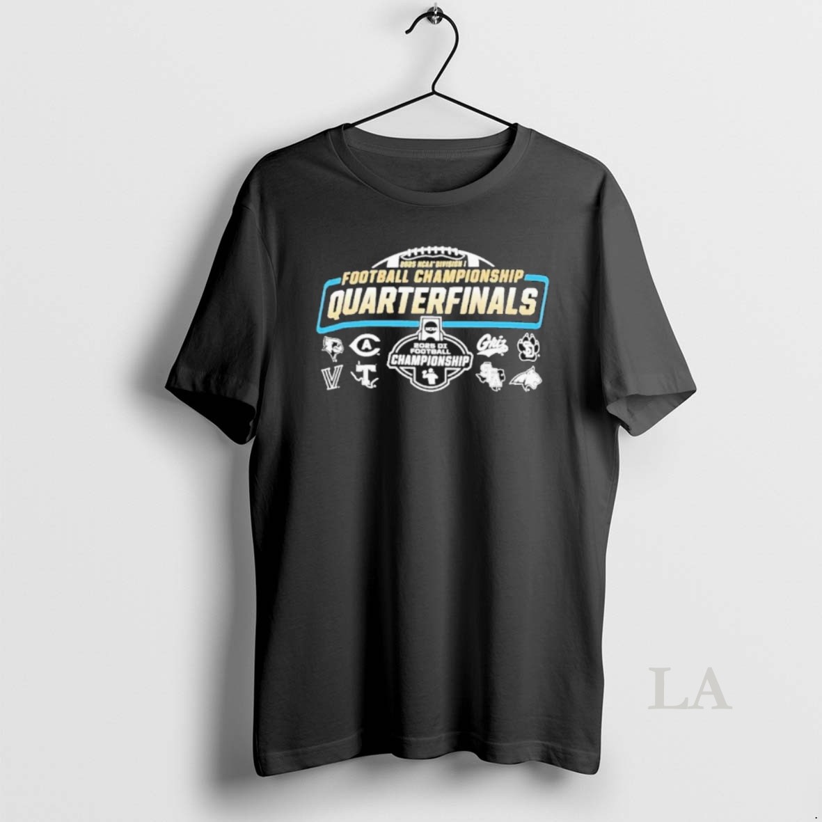 Original 2025 Ncaa Di Football Championship Quarterfinals 8 Teams Shirt