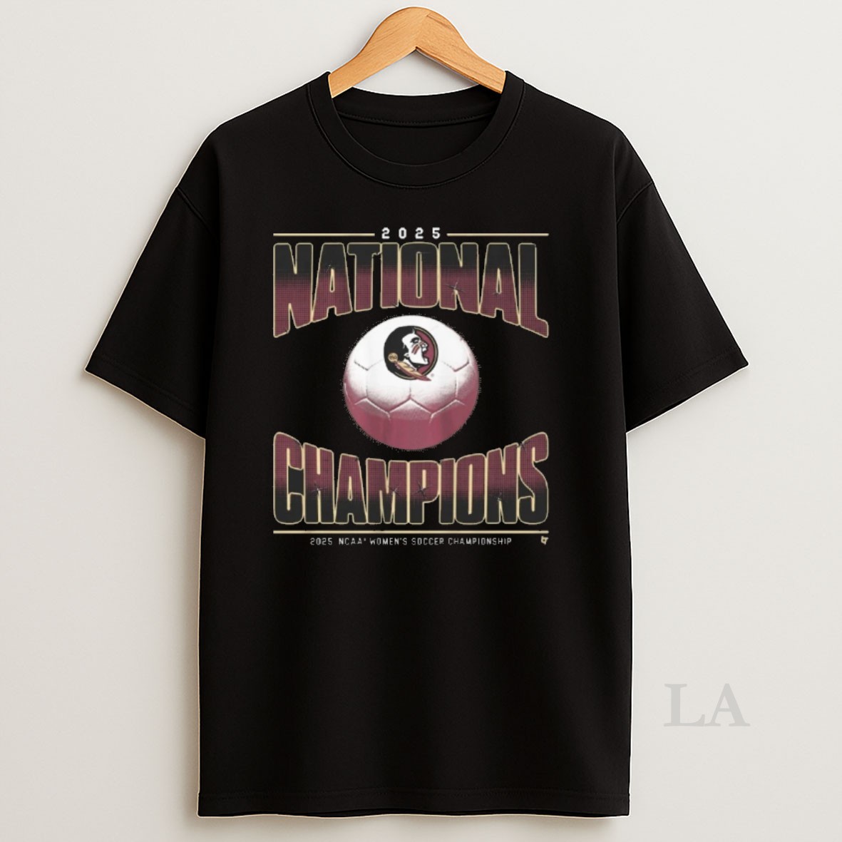 Original 2025 Ncaa Womens Soccer National Champions Fsu Florida State Seminoles Logos Shirt