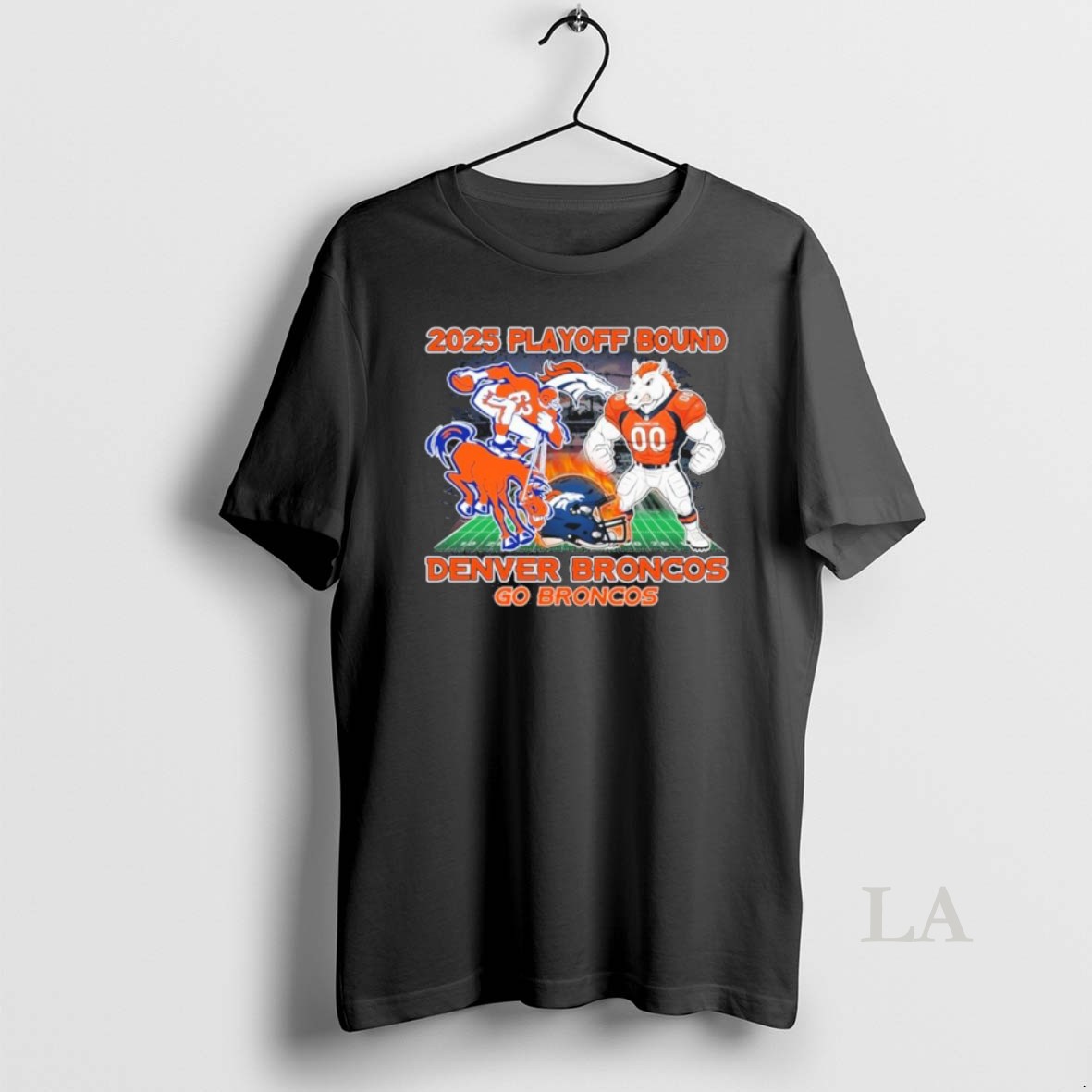 Original 2025 Playoffs Bound Denver Broncos Go Broncos Shirt