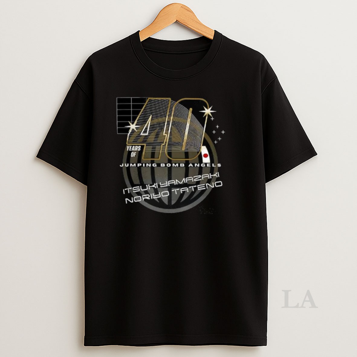 Original 40 Years Of Jumping Bomb Angels Shirt