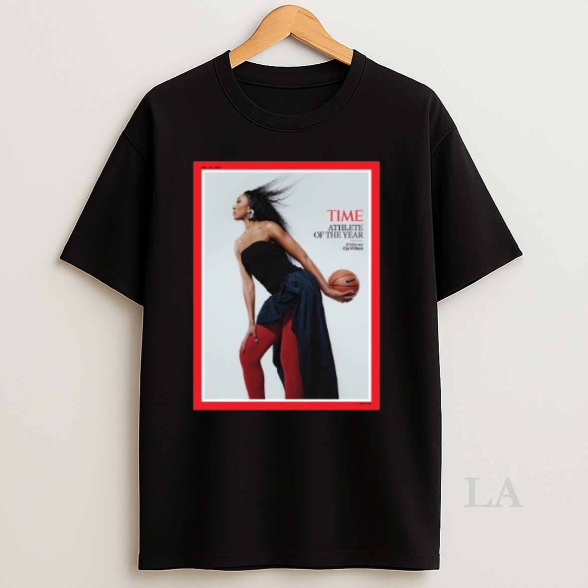 Original Aja Wilson Time Athlete Of The Year 2025 Shirt