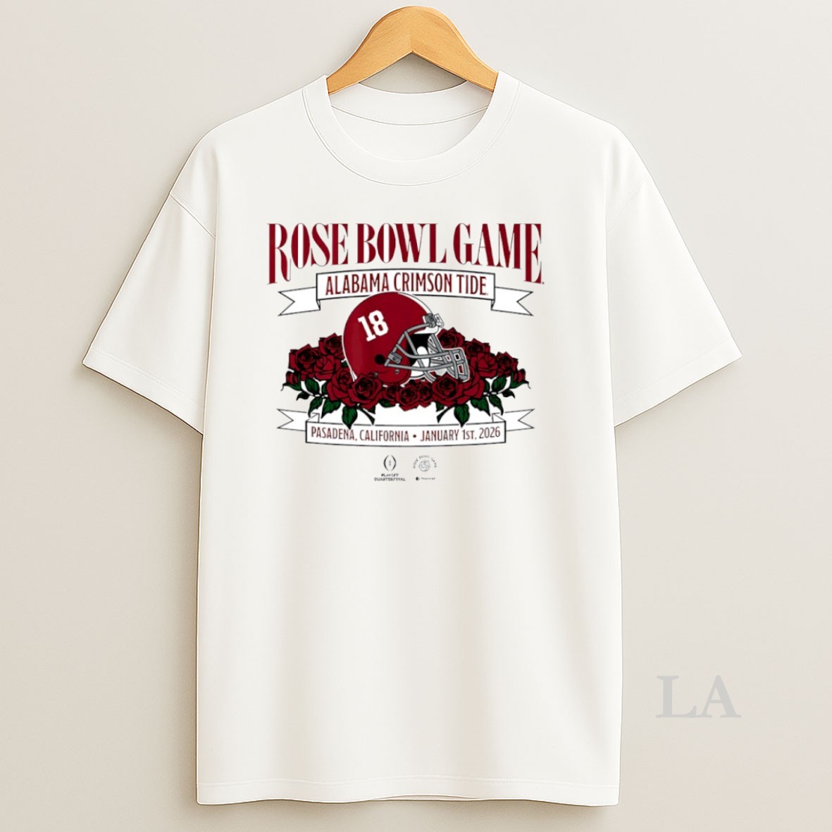 Original Alabama Crimson Tide Football 2026 Rose Bowl Game Helmet Circle Shirt