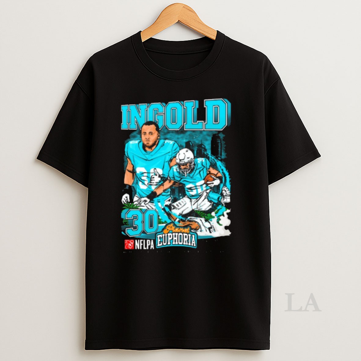 Original Alec Ingold Miami Dolphins Nfl Planet Euphoria Artwork Shirt