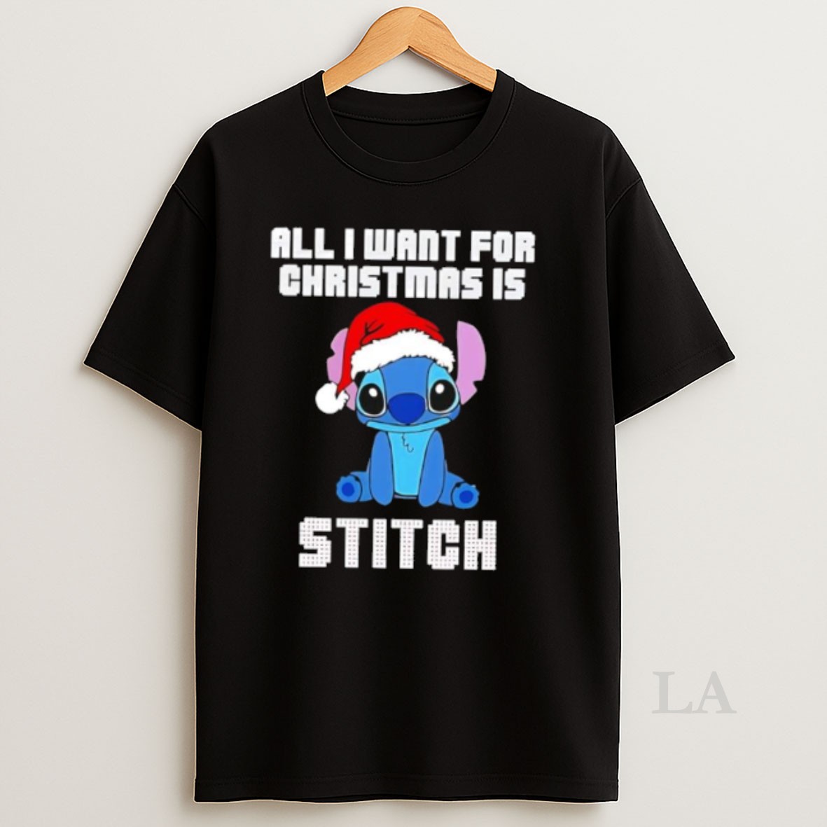 Original All I Want For Christmas Is Stitch Shirt