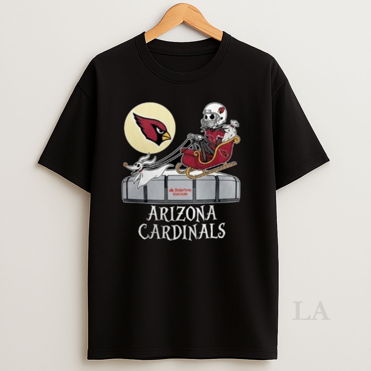 Original Arizona Cardinals The Nightmare Before Ugly Christmas Jack Skellington 2025 Shirt