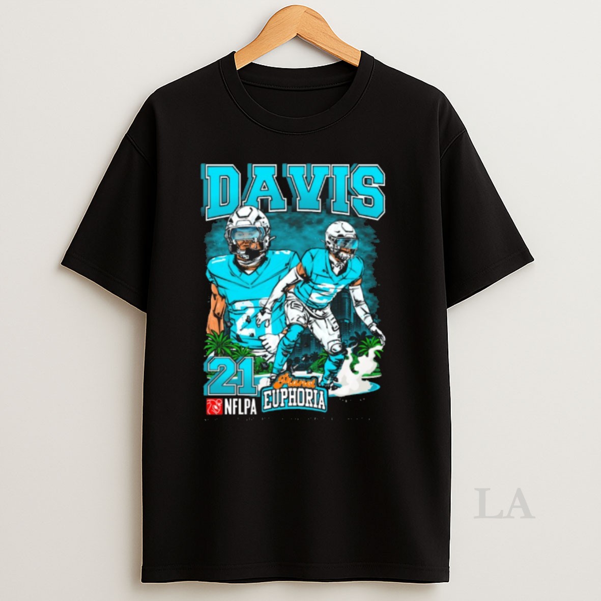 Original Ashtyn Davis Miami Dolphins Nfl Planet Euphoria Artwork Shirt