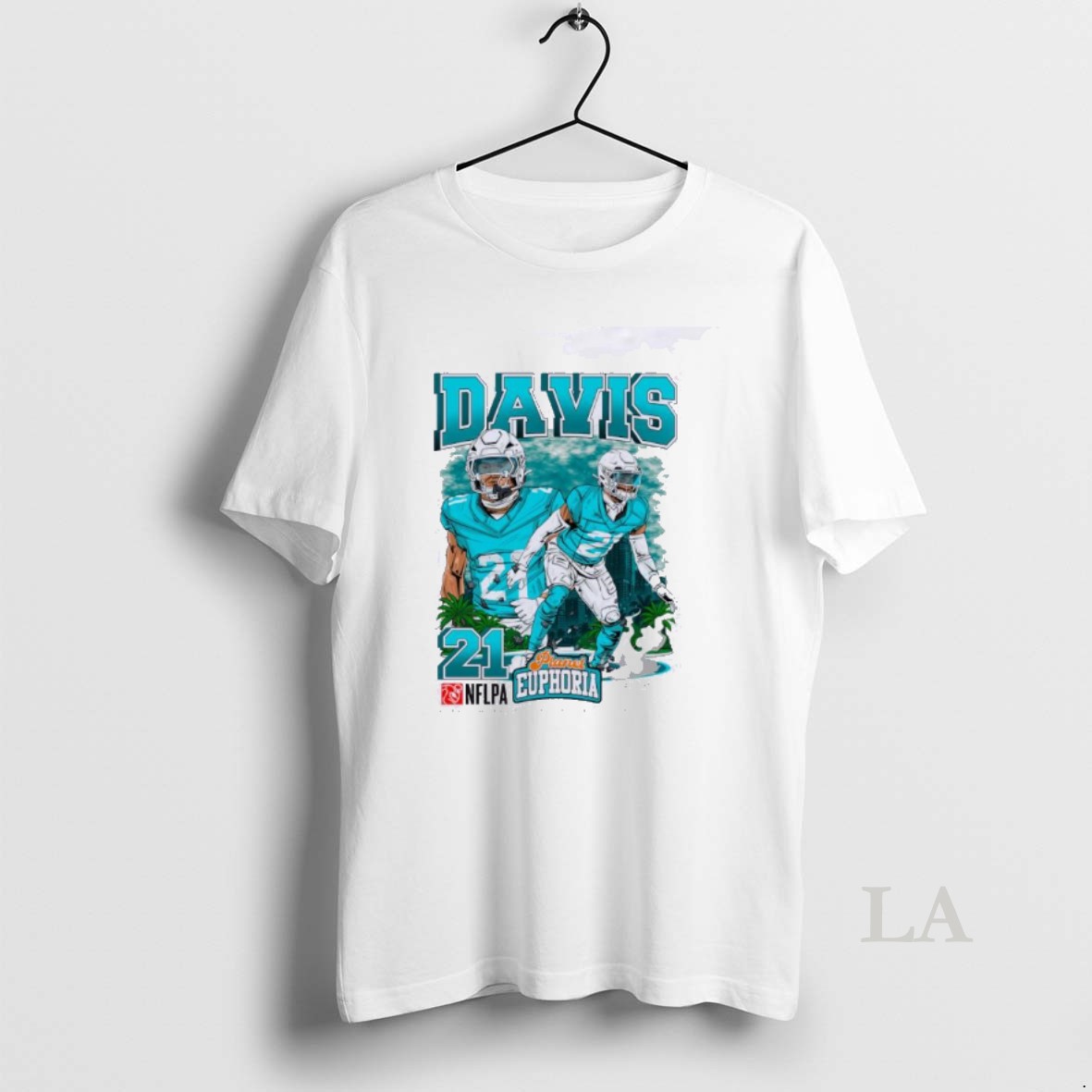 Original Ashtyn Davis Miami Dolphins Nflpa Player Shirt