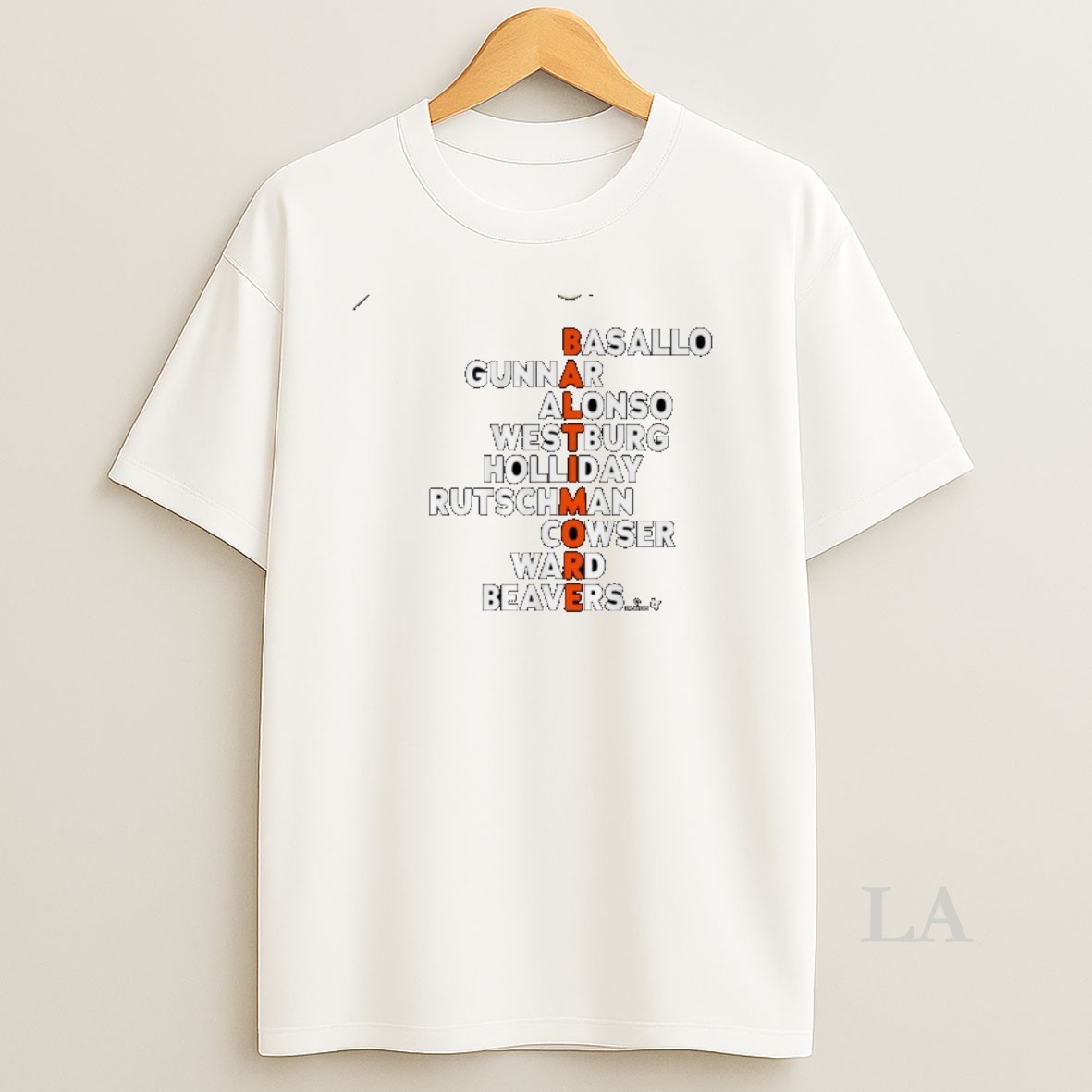 Original Baltimore Baseball Names 2026 Shirt