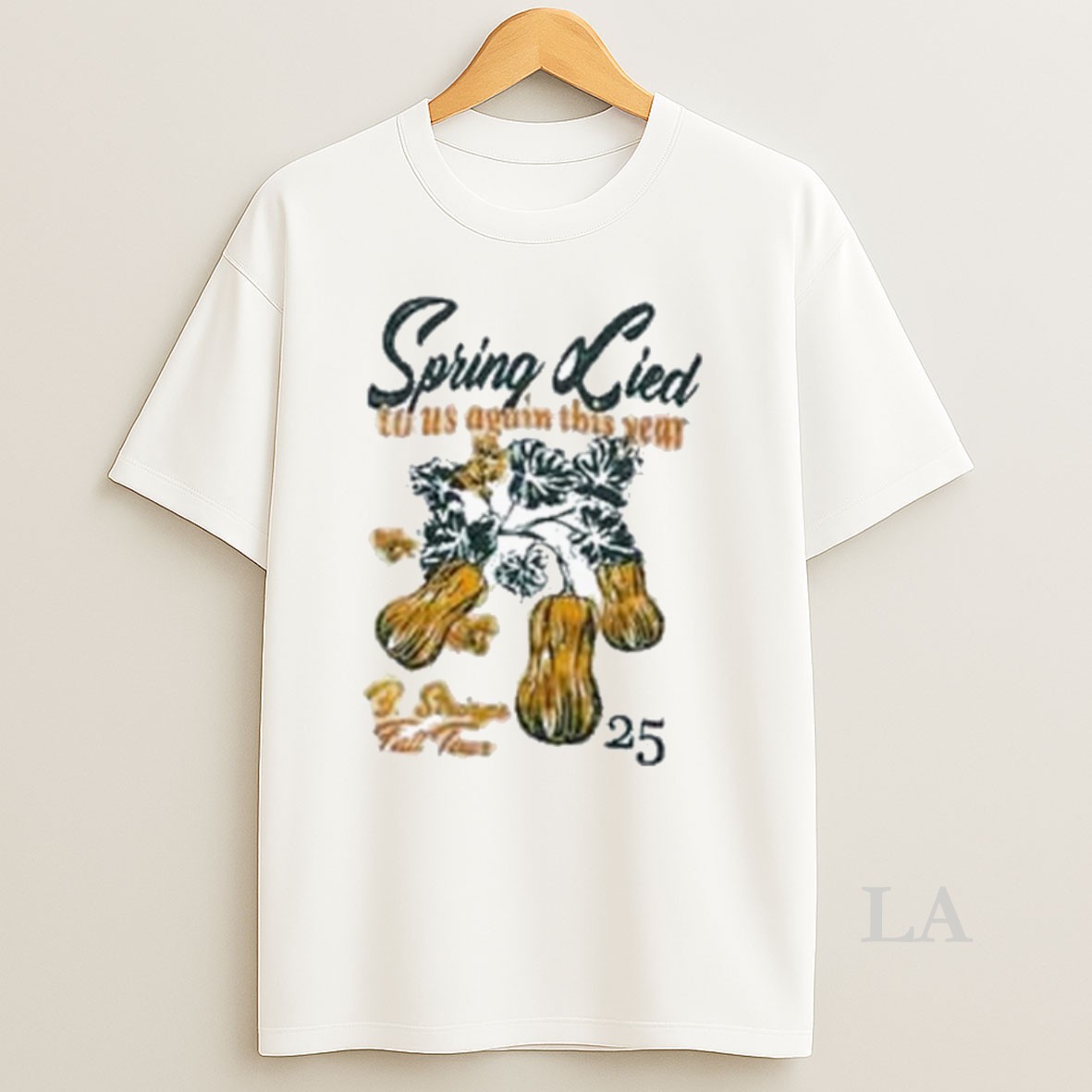 Original Billy Strings Spring Lied To Us Again This Year Tour 2025 Shirt
