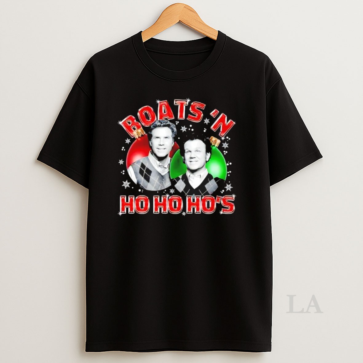 Original Boats N Ho Ho Ho Step Brothers Christmas Ornaments Shirt