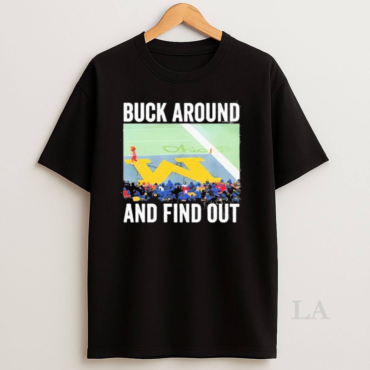 Original Brutus Ohio Erase Buck Around And Find Out Shirt