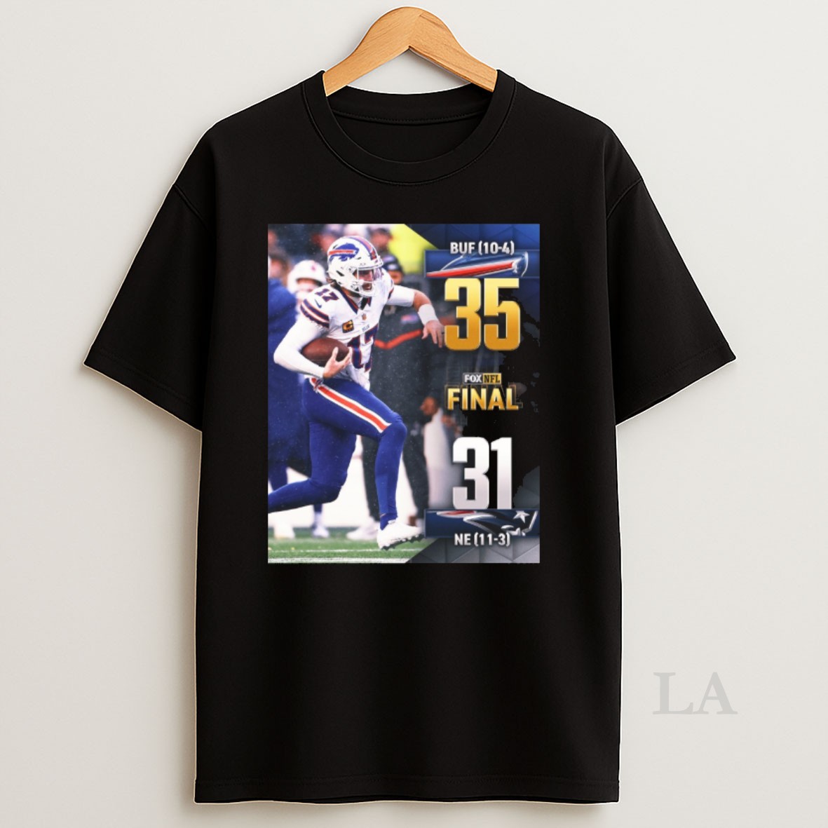 Original Buffalo Bills Defeated New England Patriots 35 31 On December 14 2025 Fox Nfl Shirt