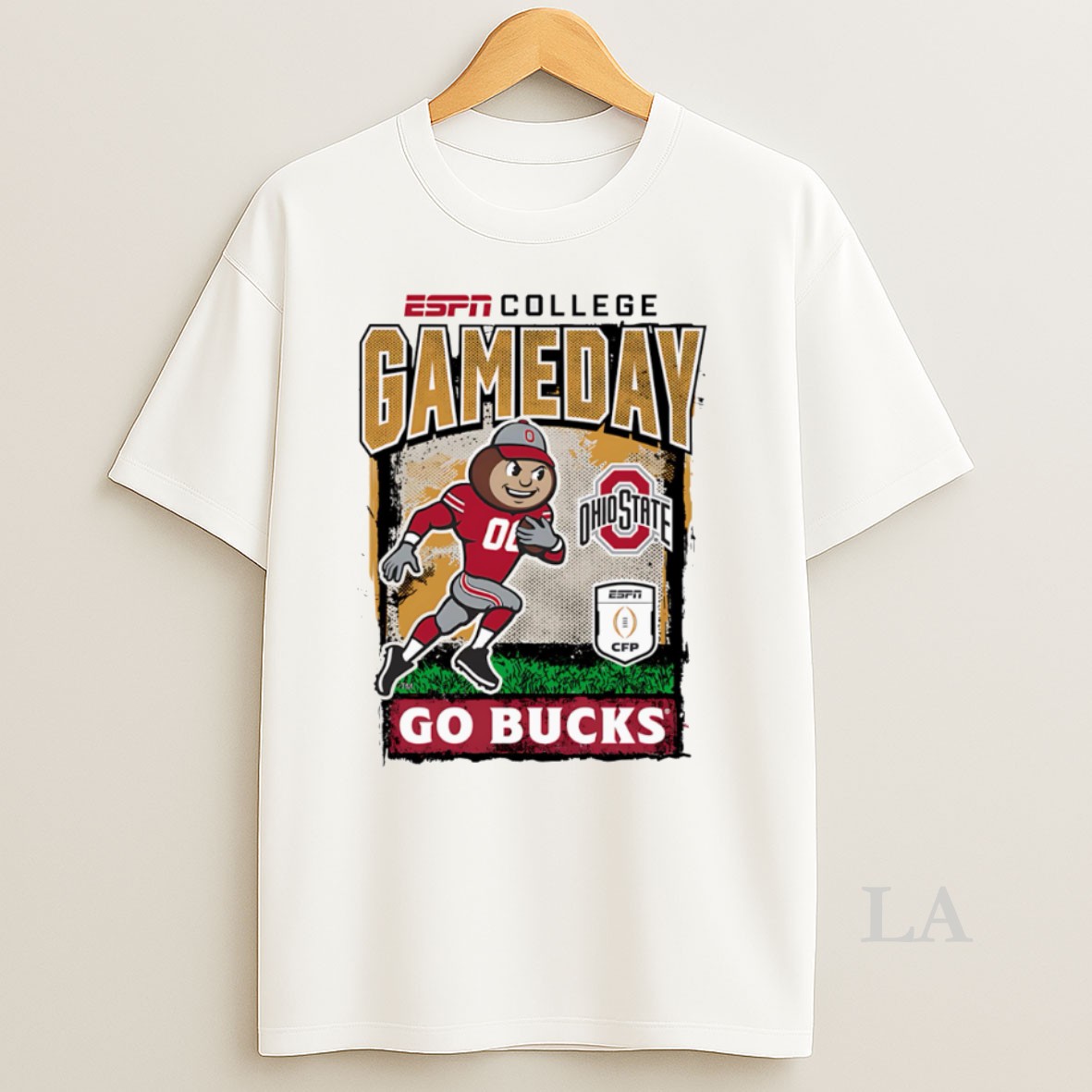 Original Cfp 2025 2026 Gameday Ohio State Mascot Shirt