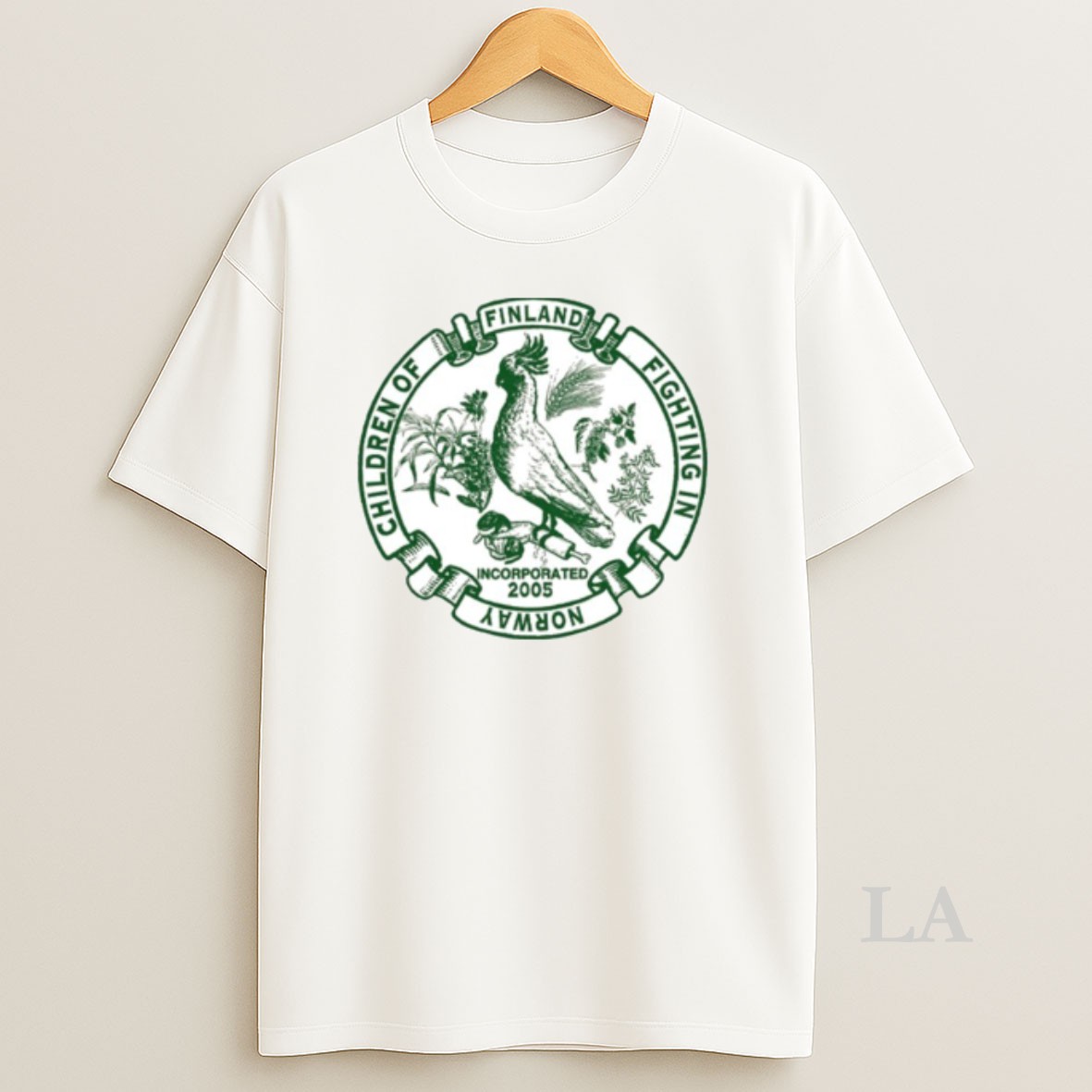 Original Coffin Cockatoo Natural Shirt