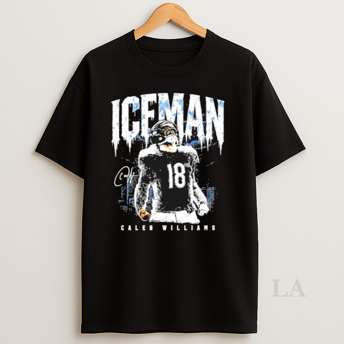 Original Caleb Williams Chicago Bears Iceman Signature Shirt