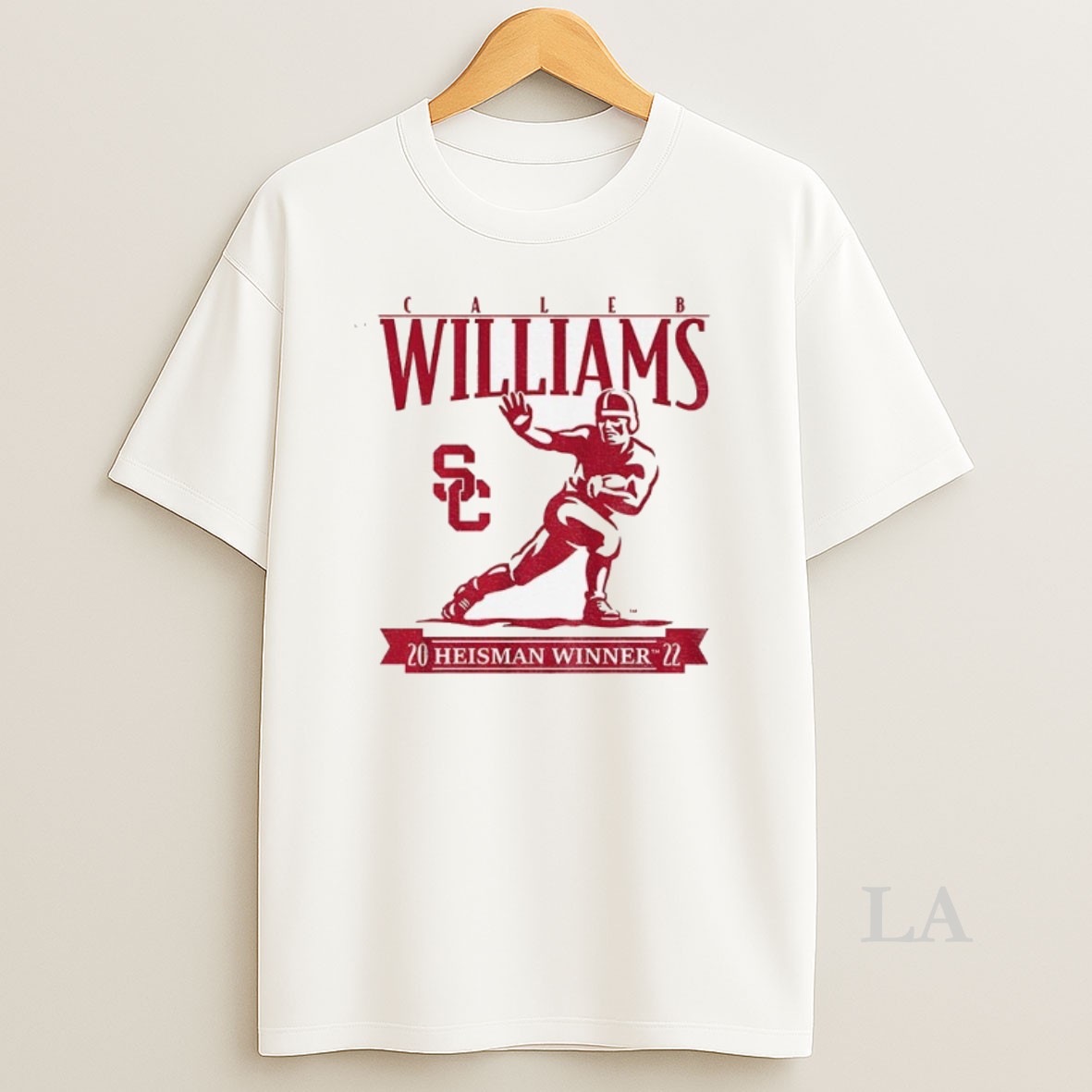 Original Caleb Williams Heisman Trophy Usc Trojans Football Heisman Winner 2022 Shirt