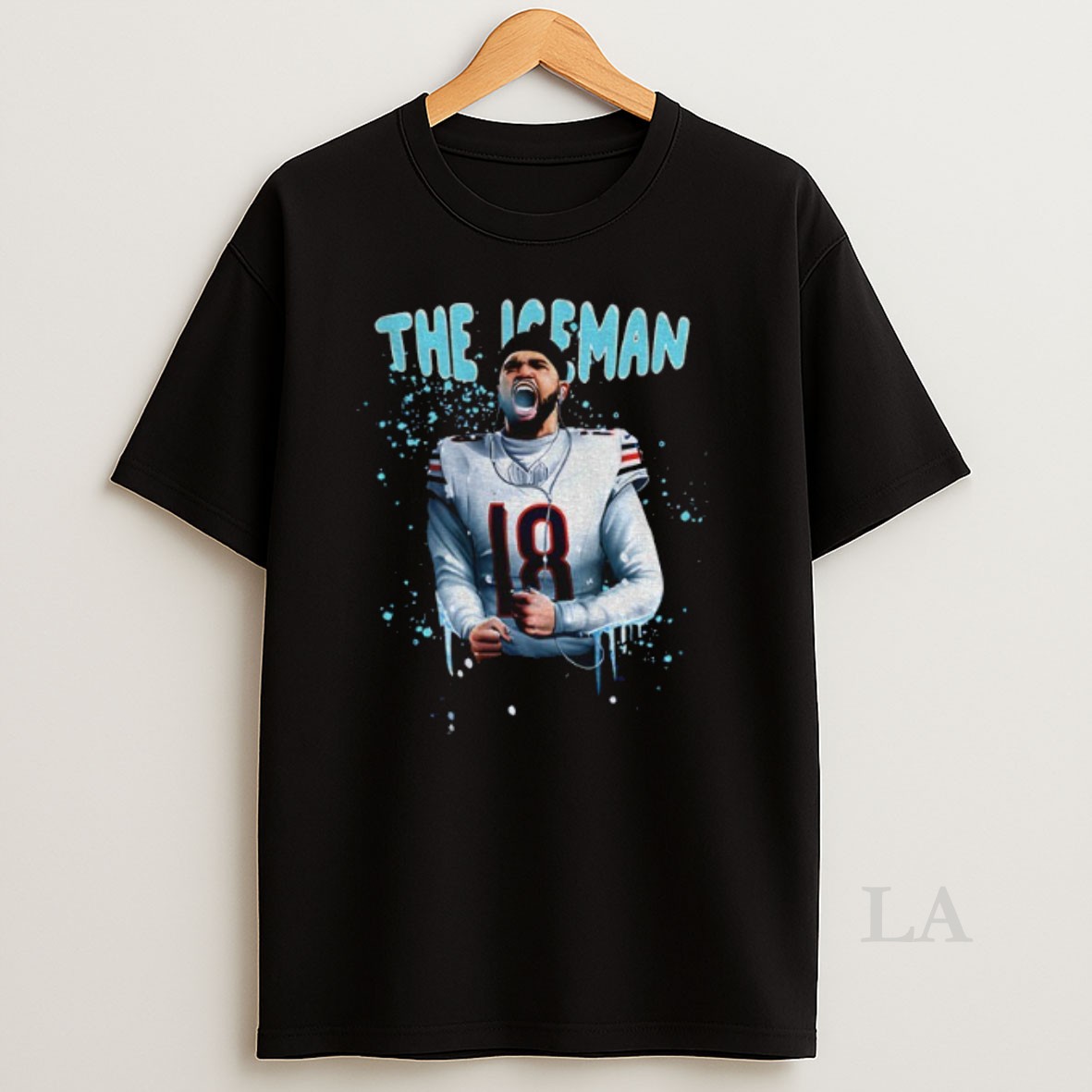 Original Caleb Williams The Iceman Scream Chicago Bears Football 2025 Winter Shirt