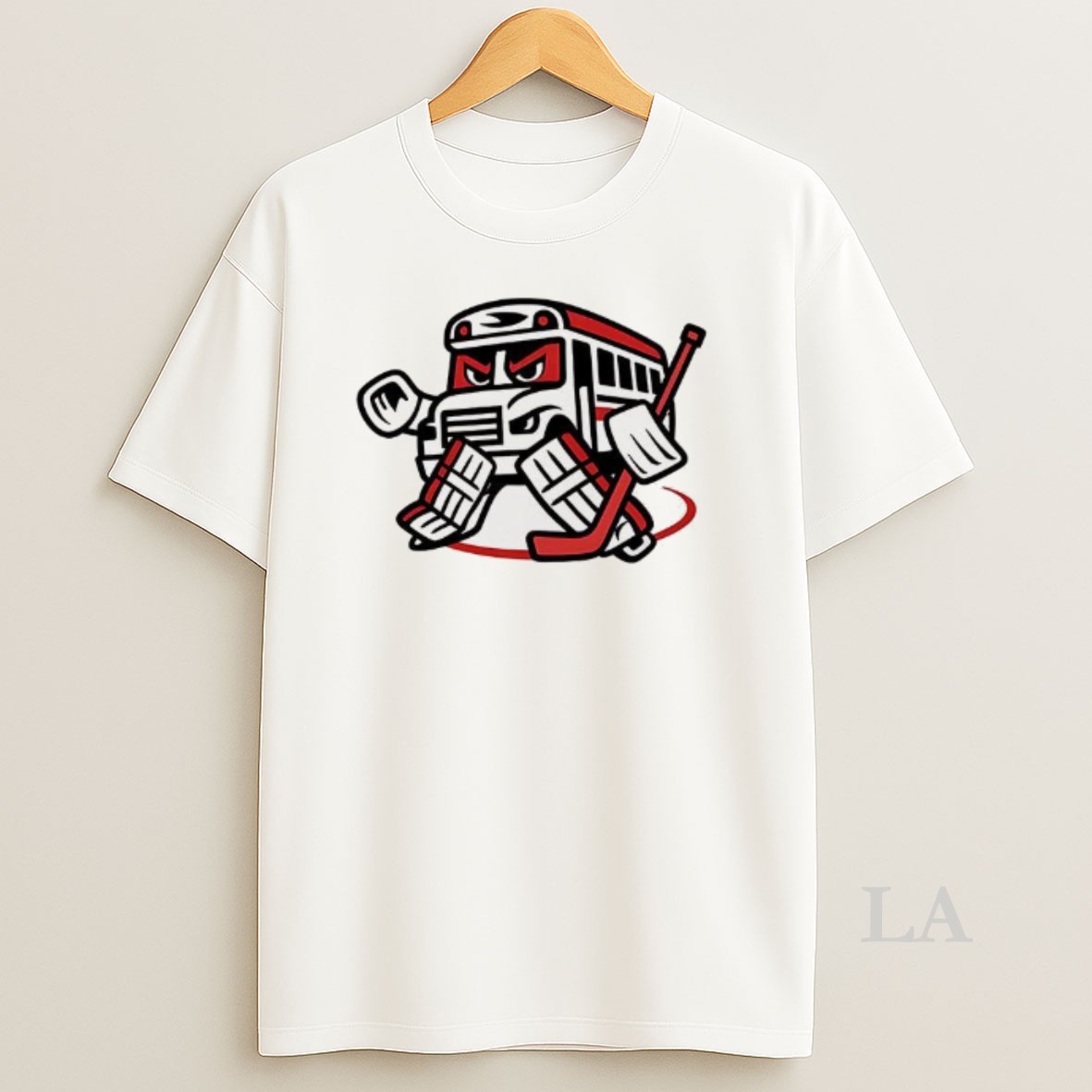 Original Carolina Hurricanes Bus In Net Shirt