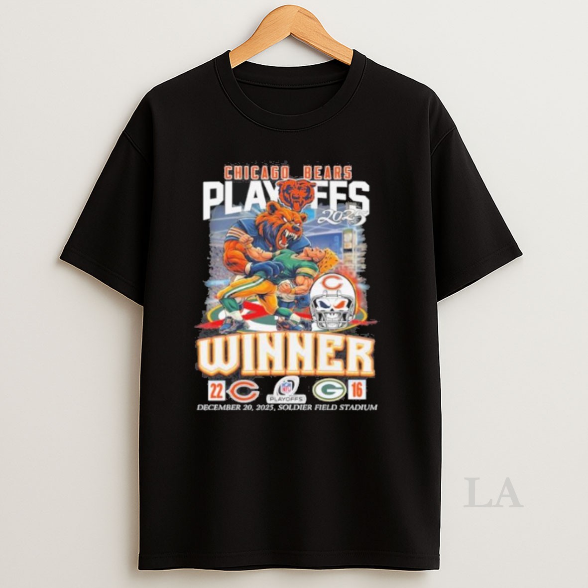 Original Chicago Bears Playoffs 2025 Winner Bear Packers Shirt