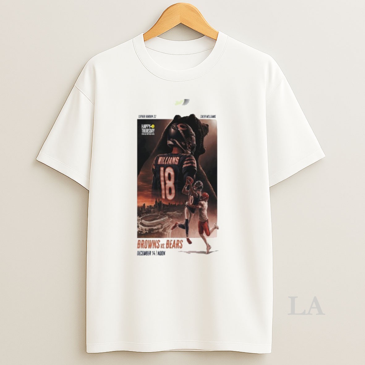 Original Chicago Bears Vs Cleveland Browns Dec 14 2025 Soldier Field Chicago Il Shirt