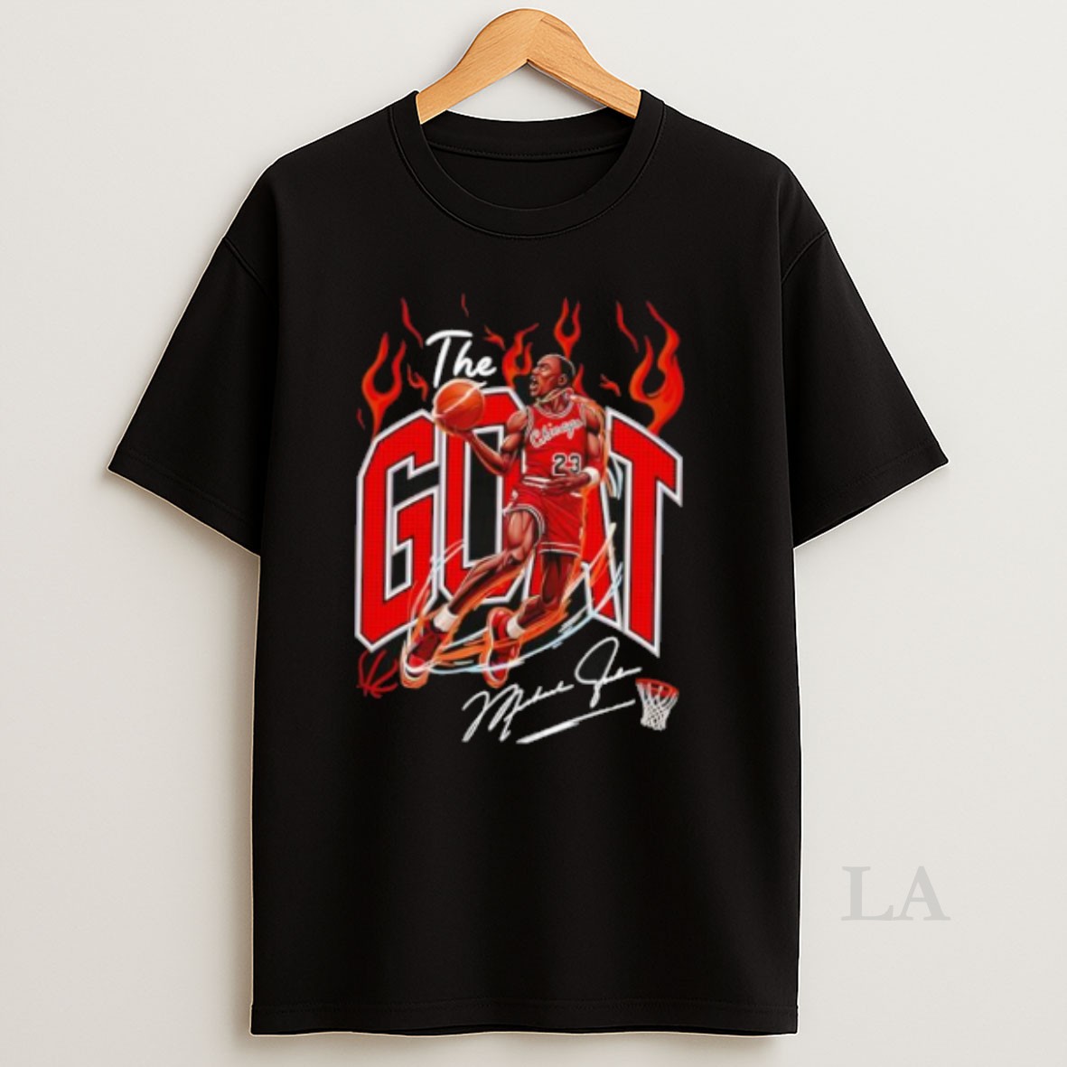 Original Chicago Bulls Michael Jordan The Goat Signature Art Shirt