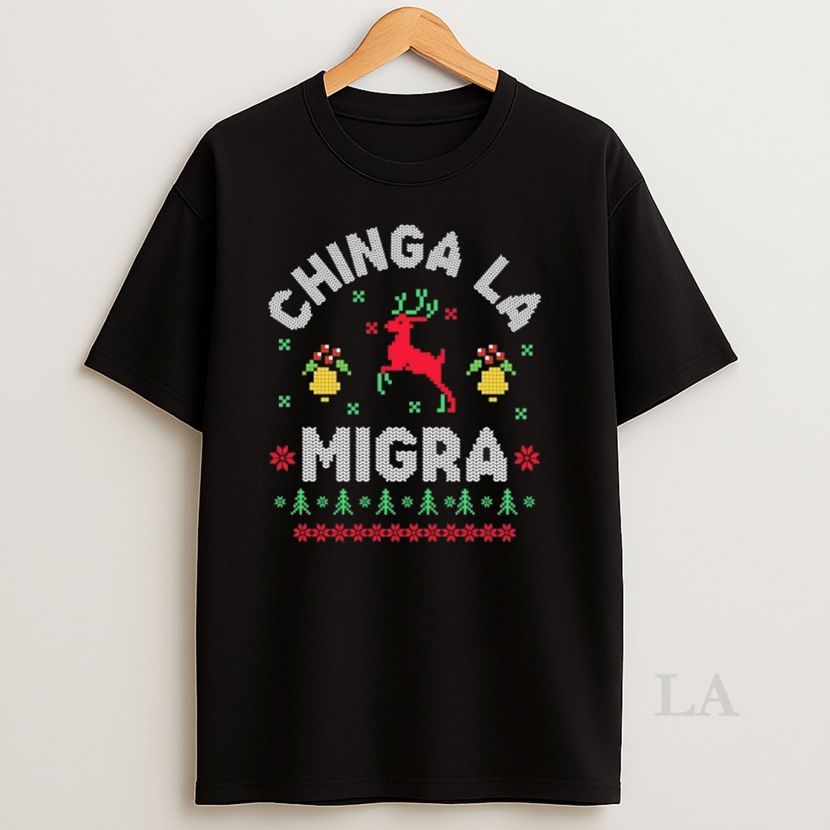 Original Chinga La Migra Christmas Shirt