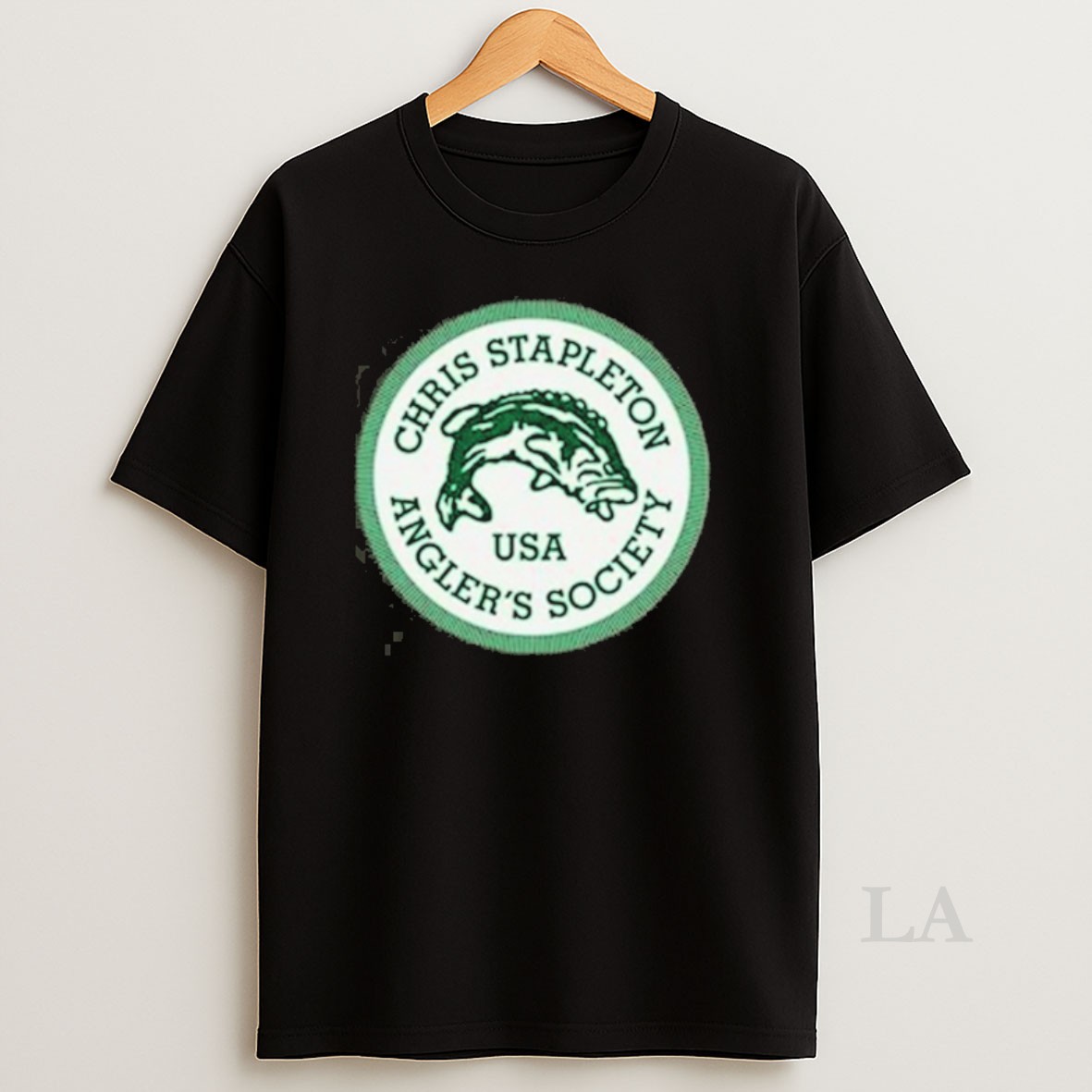Original Chris Stapleton The Stapleton Anglers Society Usa Fish Shirt