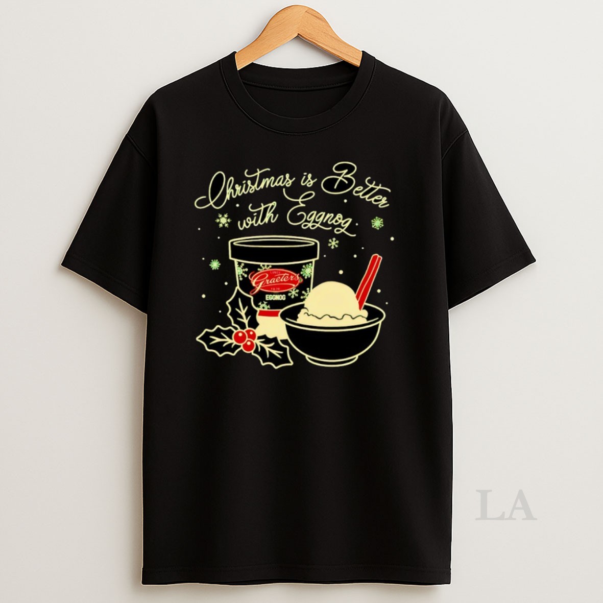 Original Christmas Is Better With Egg Nog Shirt