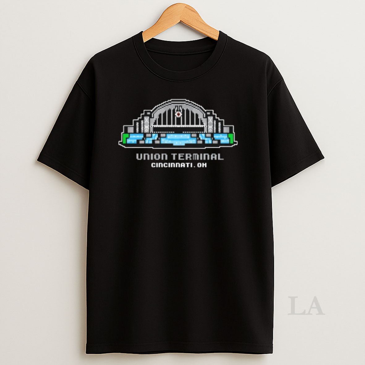 Original Cincinnati 8 Bit Union Terminal Whs Shirt