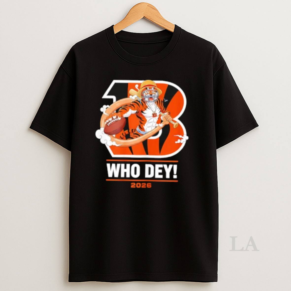 Original Cincinnati Bengals One Piece 2026 Luffy Who Dey Shirt