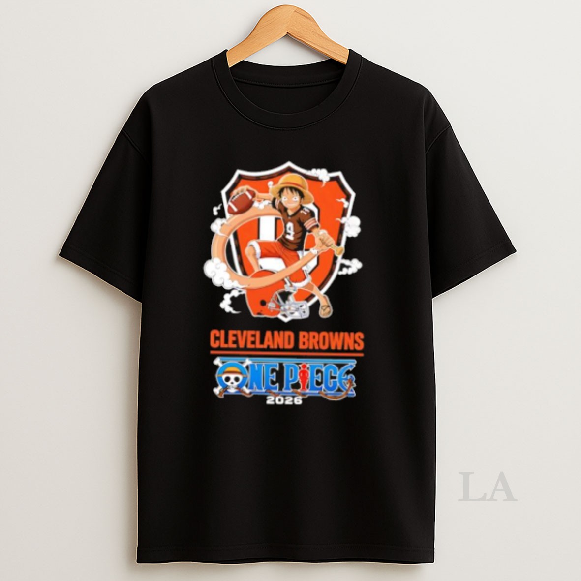 Original Cleveland Browns One Piece 2026 Luffy Shirt