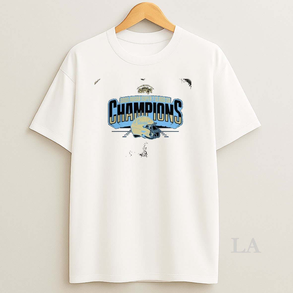 Original Coosa Christian 2025 Ahsaa Super 7 Class 2a State Champions Shirt