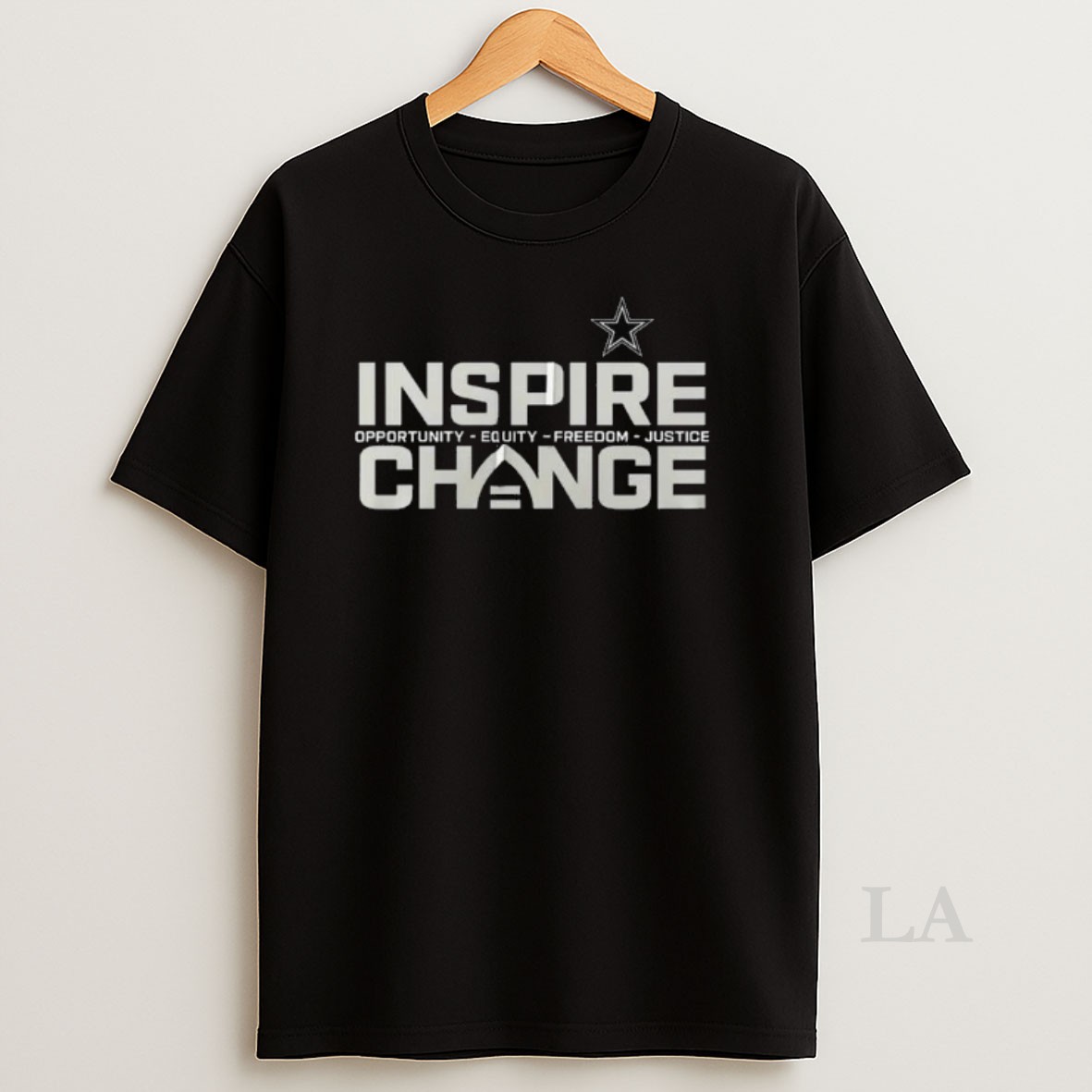 Original Dallas Cowboys Inspire Change Opportunity Equity Freedom Justice Long Sleve Shirt