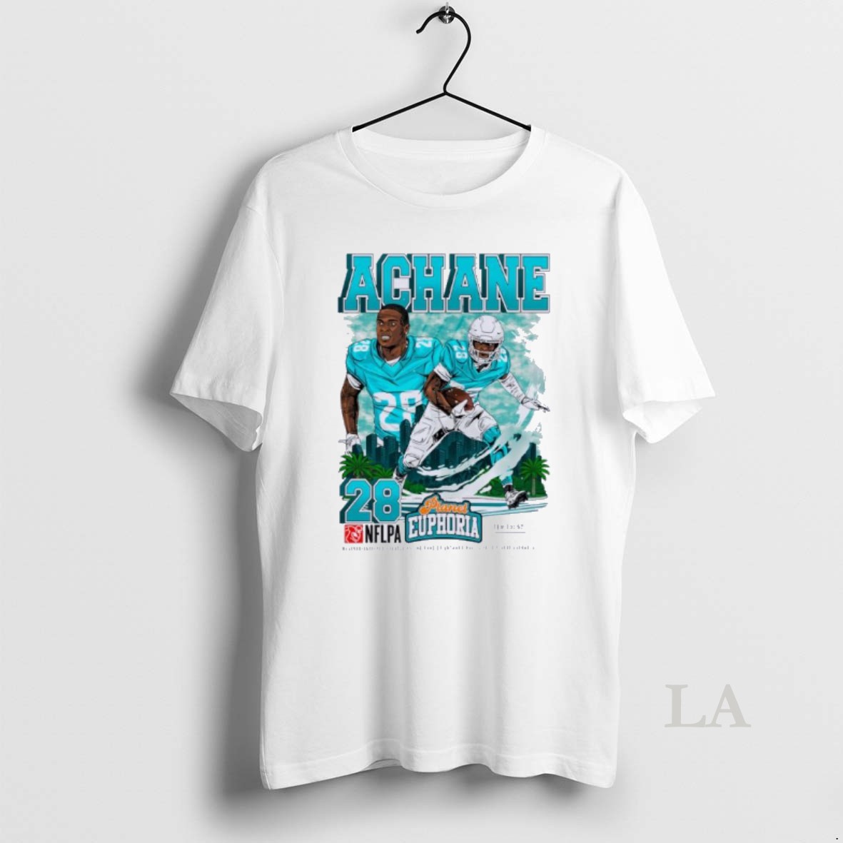 Original Devon Achane Miami Dolphins Nflpa Player Shirt