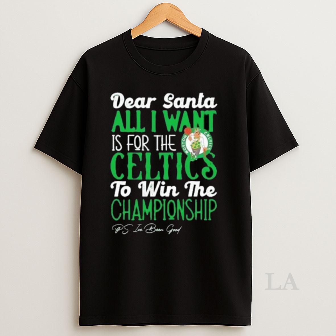 Original Dear Santa All I Want Is For The Boston Celtics Nba To Win The Championship 2025 Shirt