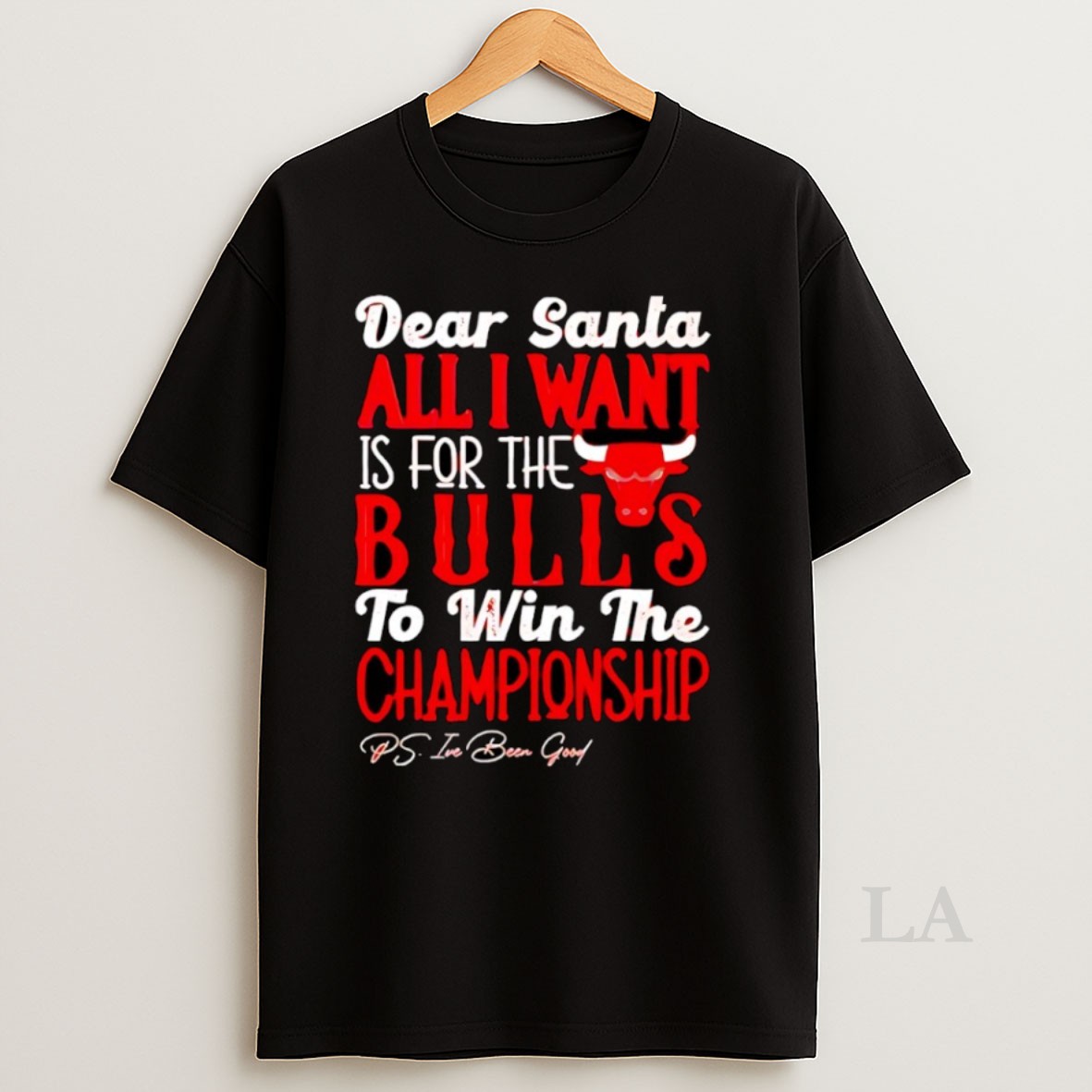 Original Dear Santa All I Want Is For The Chicago Bulls Nba To Win The Championship Shirt