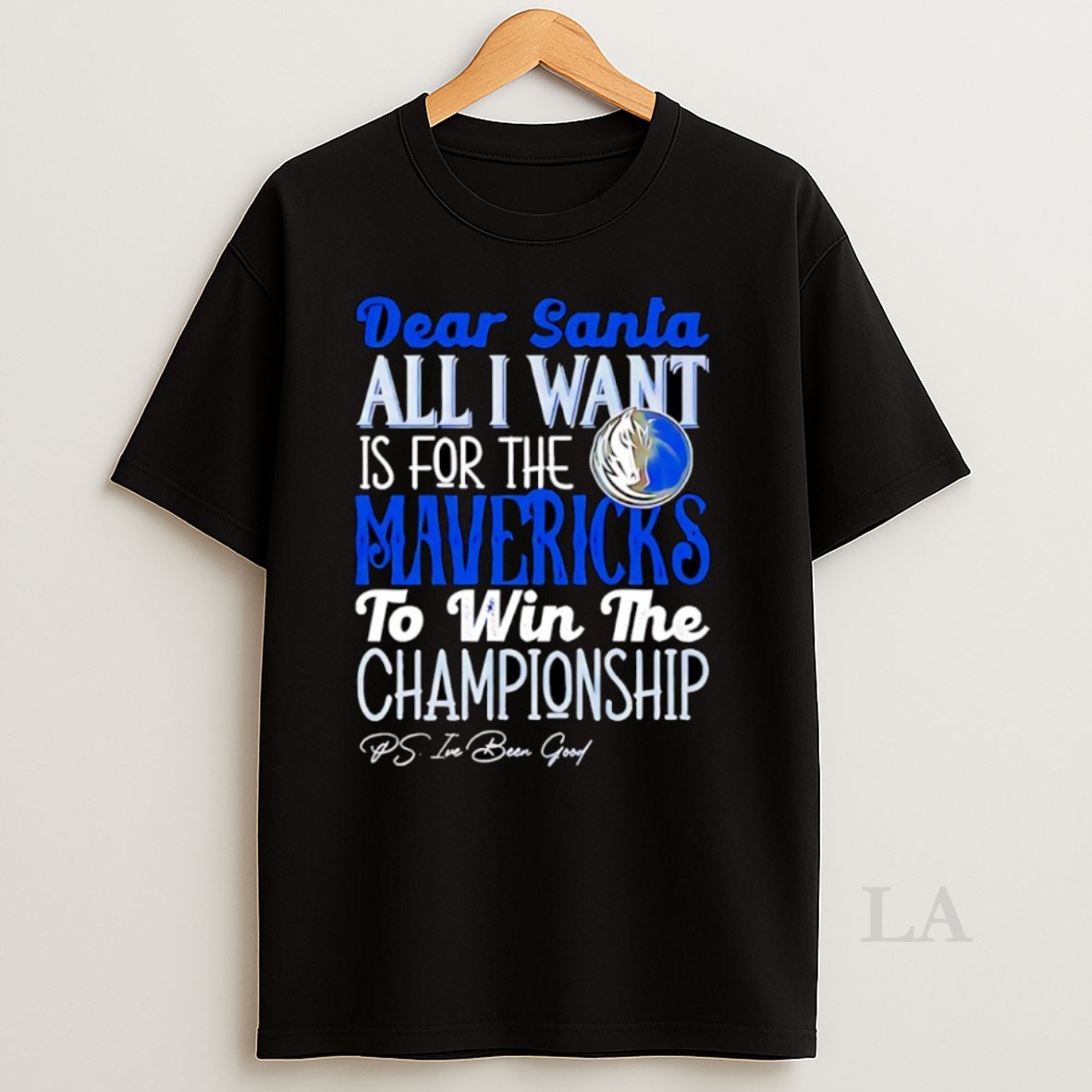 Original Dear Santa All I Want Is For The Dallas Mavericks Nba To Win The Championship Shirt