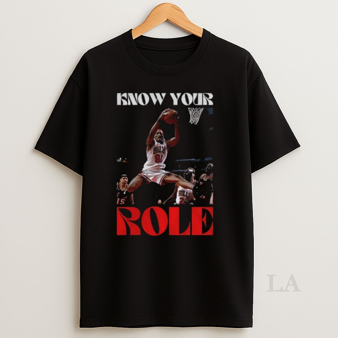 Original Dennis Rodman Chicago Bulls Basketball Know Your Role Shirt