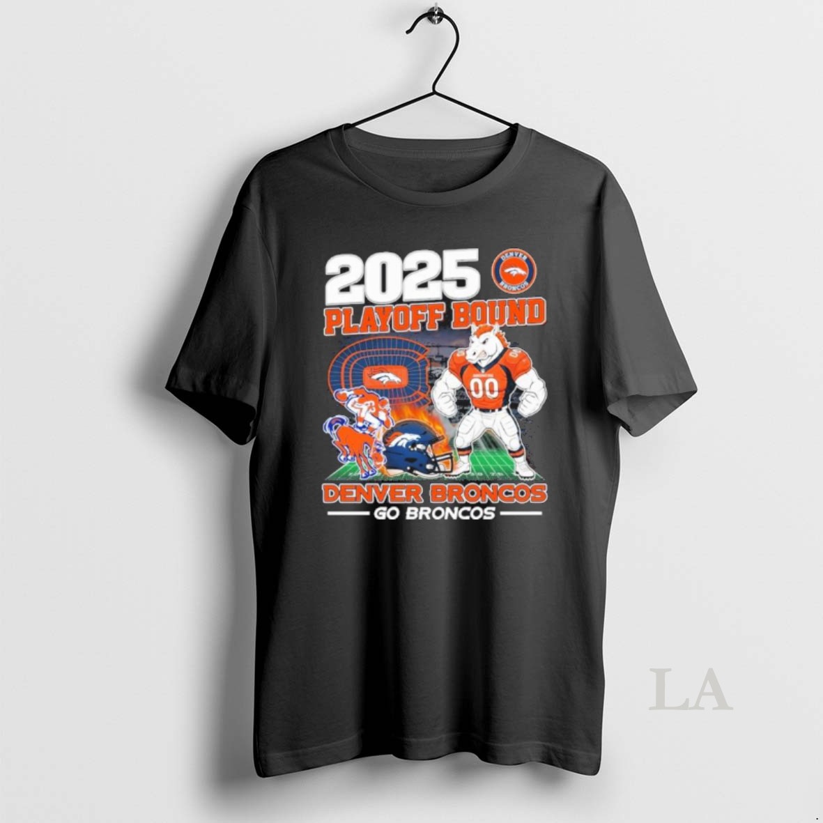 Original Denver Broncos 2025 Nfl Playoffs Bound Go Broncos Shirt