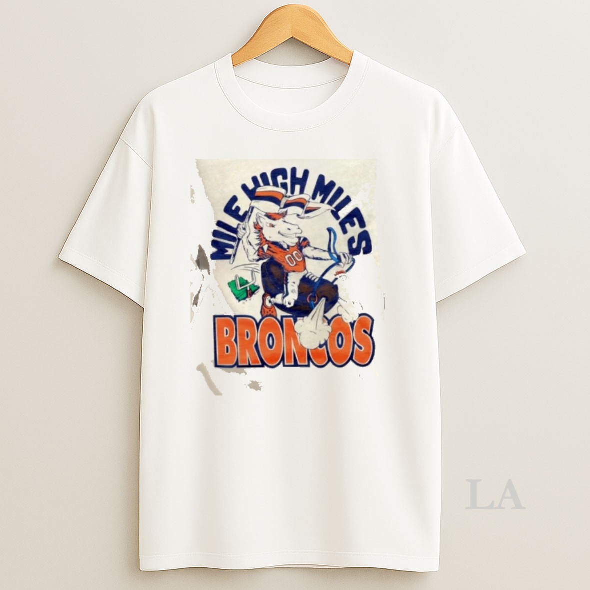 Original Denver Broncos Miles Mile High Miles Shirt