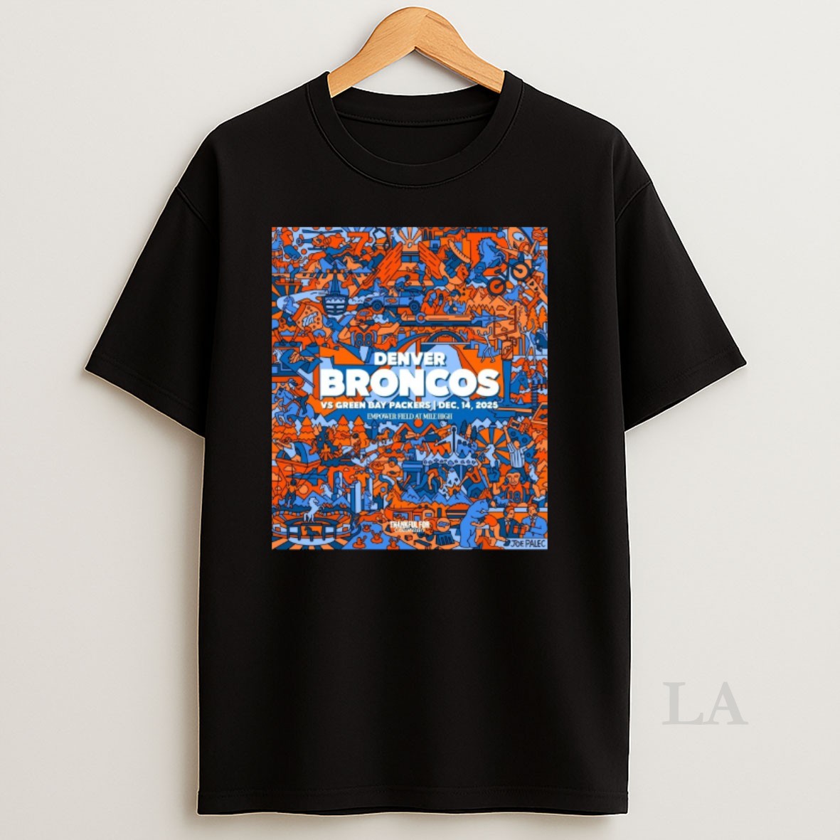 Original Denver Broncos Vs Green Bay Packers Empower Field Mile High December 14 2025 Shirt
