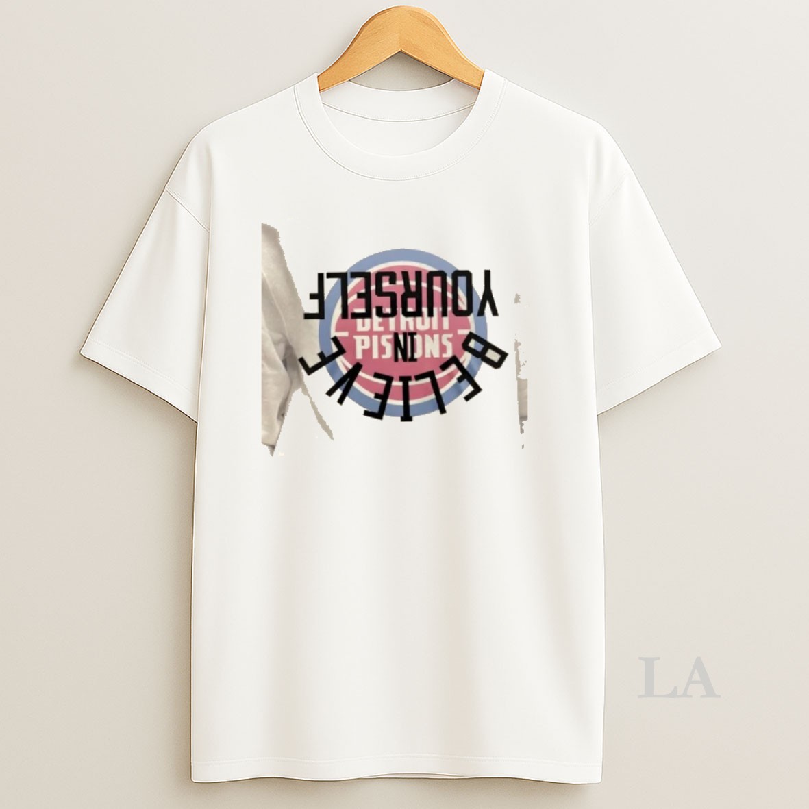Original Detroit Pistons Believe In Yourself 2 Sided Shirt