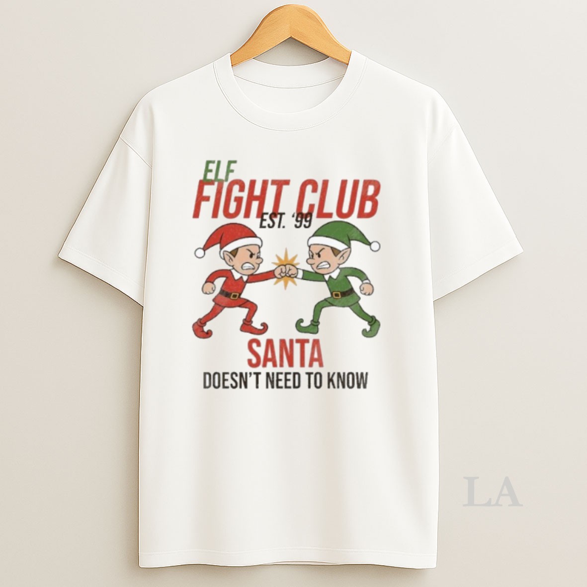 Original Elf Fight Club Shirt