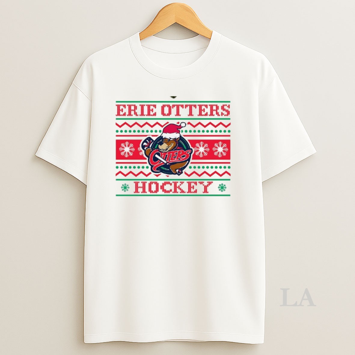 Original Erie Otters Hockey Ugly Christmas Sweatornament Shirt