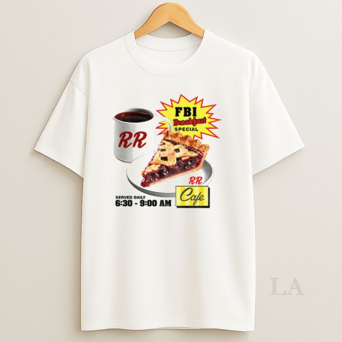 Original Fbi Breakfast Special Rr Cafe Shirt