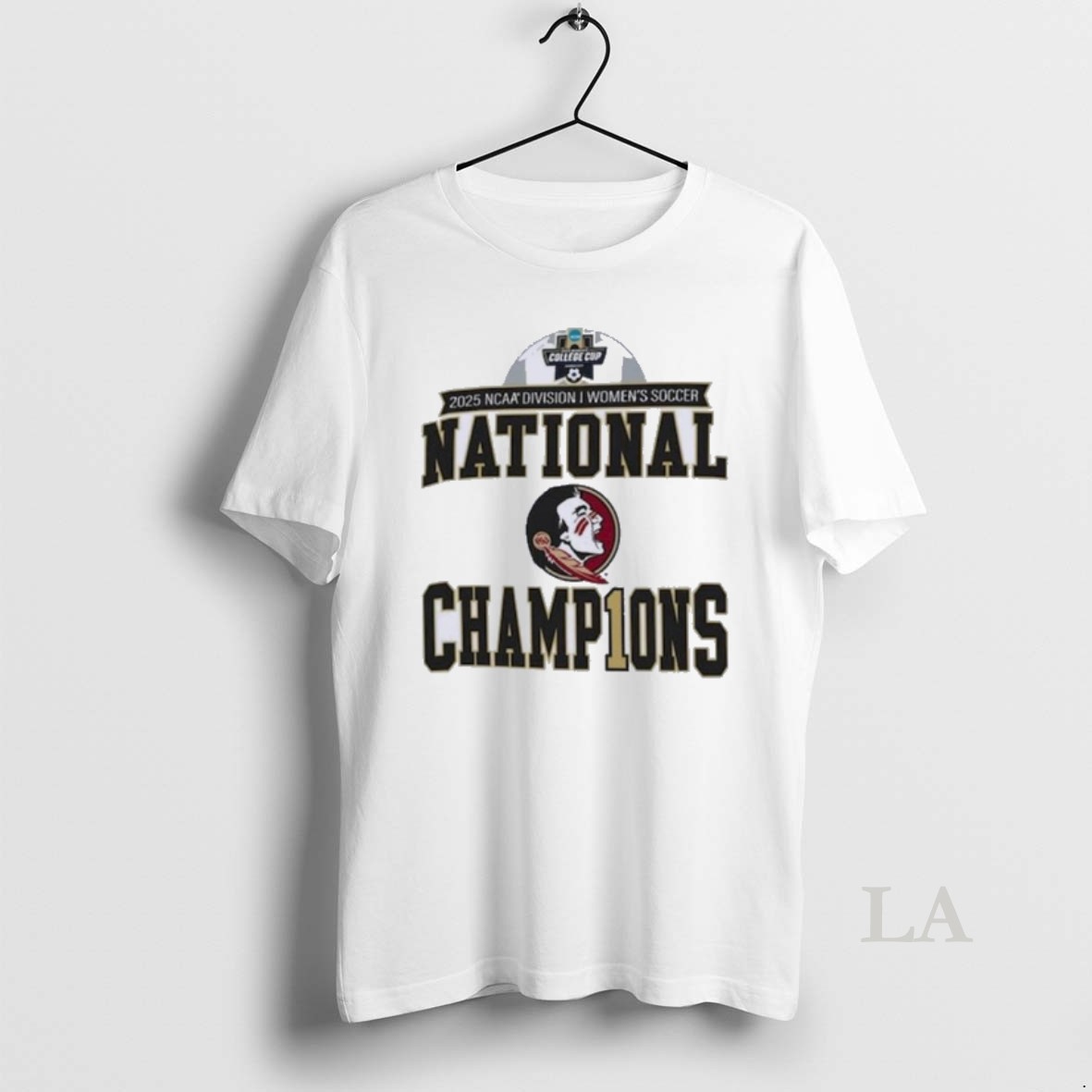Original Fsu 2025 Ncaa Di Womens Soccer National Champions Shirt