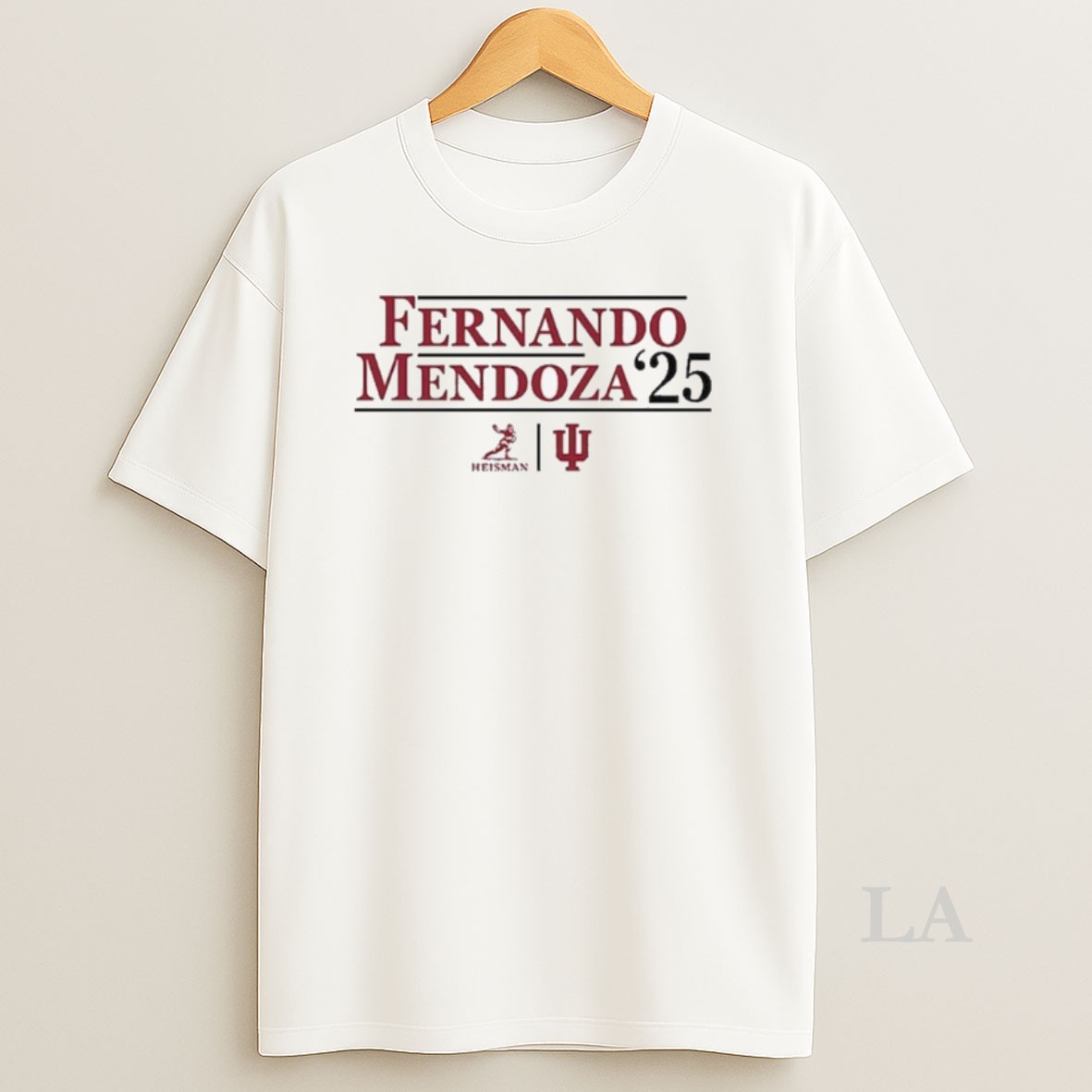 Original Fernando Mendoza 25 Heisman Trophy Winner Shirt