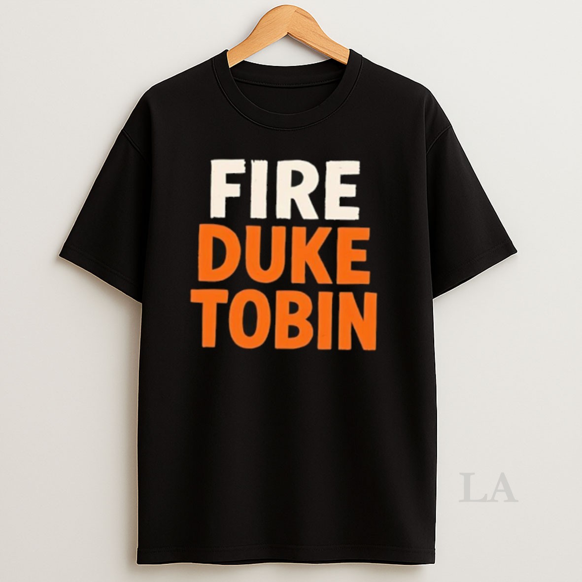 Original Fire Duke Tobin Text Simple Shirt