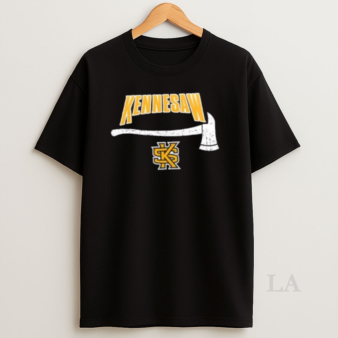 Original Firefighter Fire Dept Always Ready Kennesaw State 2 Sided Shirt